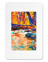 Mt Shavano Colorado Watercolor Aluminum Magnet-TooLoud-White-Davson Sales