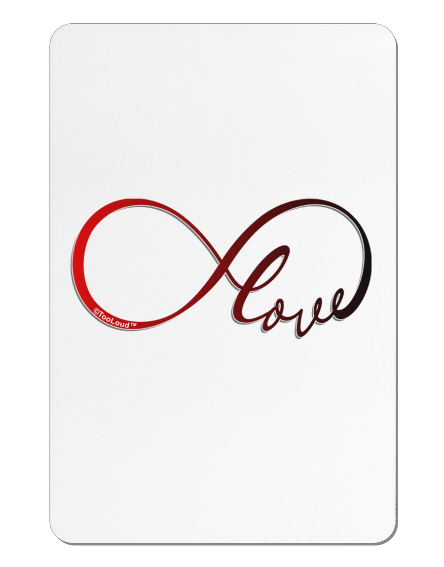 Infinite Love Aluminum Magnet-TooLoud-White-Davson Sales