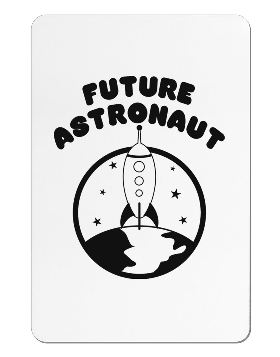 Future Astronaut Aluminum Magnet-TooLoud-White-Davson Sales