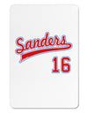 Sanders Jersey 16 Aluminum Magnet-TooLoud-White-Davson Sales
