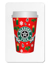 Blessed Yule Red Coffee Cup Aluminum Magnet by TooLoud-TooLoud-White-Davson Sales