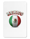 Soccer Ball Flag - Mexico Aluminum Magnet-TooLoud-White-Davson Sales