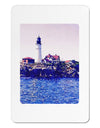 Watercolor Lighthouse 2 Aluminum Magnet-TooLoud-White-Davson Sales