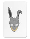 Scary Bunny Face Aluminum Magnet-TooLoud-White-Davson Sales