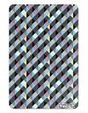 Plaid Pattern AOP Aluminum Magnet All Over Print-TooLoud-White-Davson Sales