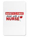 Drink With A Nurse Aluminum Magnet-TooLoud-White-Davson Sales