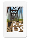 Colorado Bridge Text Aluminum Magnet-TooLoud-White-Davson Sales