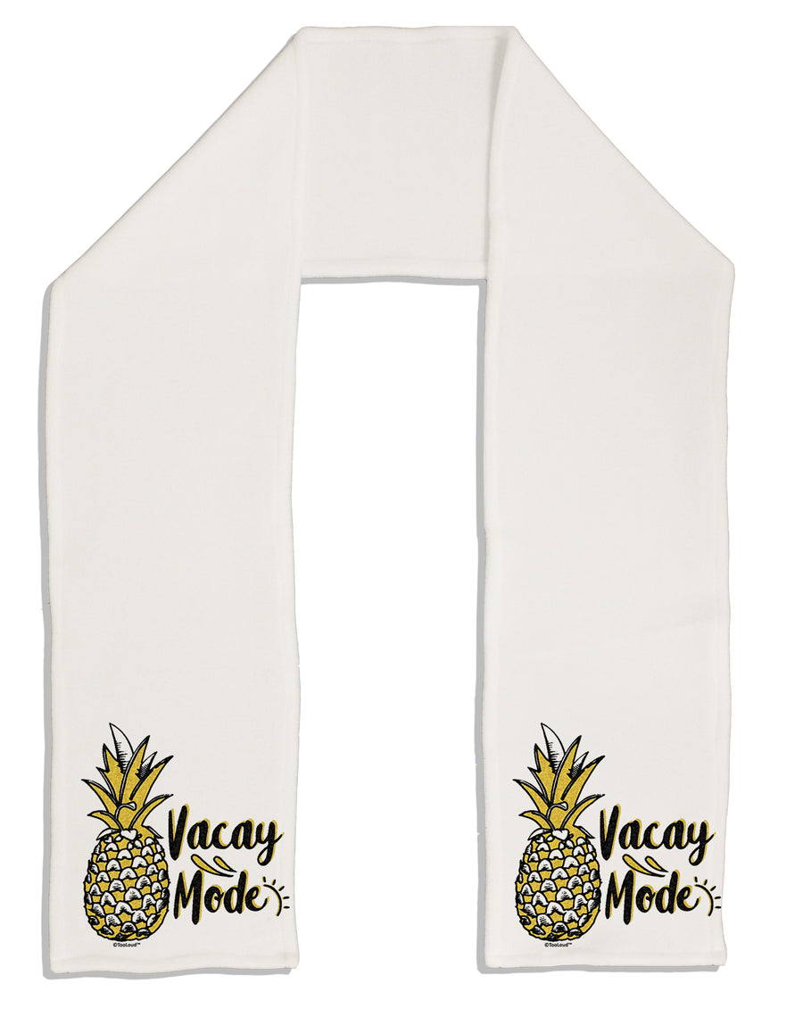 Vacay Mode Pinapple Adult Fleece 64 Inch Scarf-Scarves-TooLoud-White-One-Size-Adult-Davson Sales