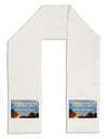 The Time Is Always Right Adult Fleece 64&#x22; Scarf-TooLoud-White-One-Size-Adult-Davson Sales