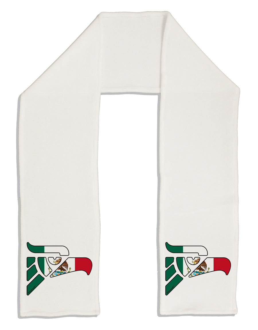 Hecho en Mexico Eagle Symbol - Mexican Flag Adult Fleece 64&#x22; Scarf by TooLoud-TooLoud-White-One-Size-Adult-Davson Sales