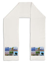 Palm Springs Square Collage Adult Fleece 64&#x22; Scarf-TooLoud-White-One-Size-Adult-Davson Sales