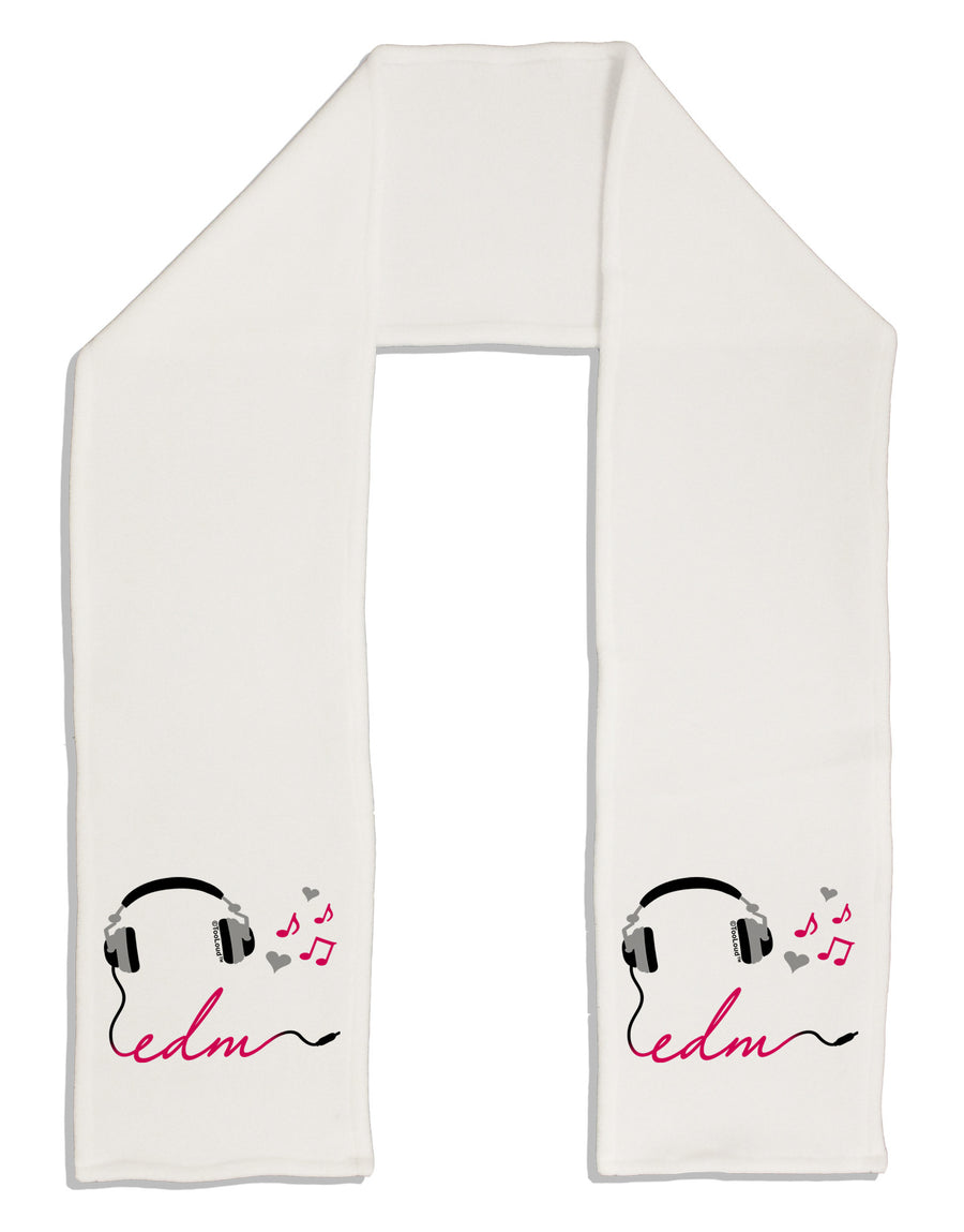 EDM Cord Pink Adult Fleece 64&#x22; Scarf-TooLoud-White-One-Size-Adult-Davson Sales