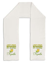 I Do Speak Tequila Adult Fleece 64&#x22; Scarf-TooLoud-White-One-Size-Adult-Davson Sales