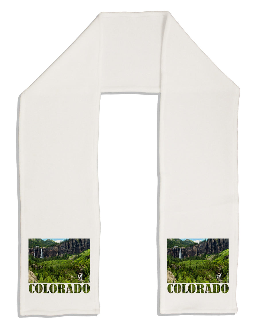 Beautiful Cliffs Colorado Adult Fleece 64&#x22; Scarf by-TooLoud-White-One-Size-Adult-Davson Sales