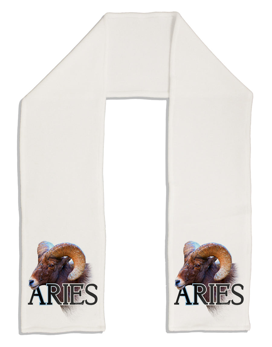 Majestic Aries Picture Adult Fleece 64&#x22; Scarf-TooLoud-White-One-Size-Adult-Davson Sales