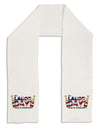 Labor Day - Celebrate Adult Fleece 64&#x22; Scarf-TooLoud-White-One-Size-Adult-Davson Sales