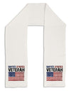 US Veteran Distressed Adult Fleece 64&#x22; Scarf-TooLoud-White-One-Size-Adult-Davson Sales