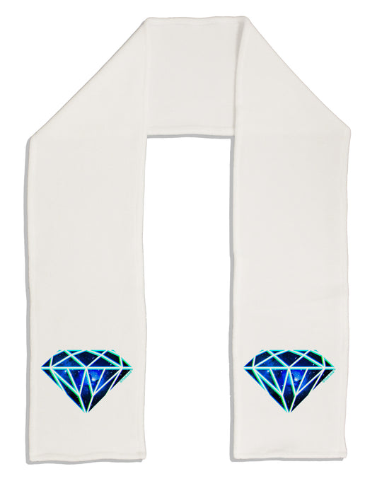 Space Diamond Adult Fleece 64&#x22; Scarf-TooLoud-White-One-Size-Adult-Davson Sales