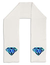 Space Diamond Adult Fleece 64&#x22; Scarf-TooLoud-White-One-Size-Adult-Davson Sales