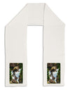 TooLoud Waterfall Watercolor Adult Fleece 64&#x22; Scarf-TooLoud-White-One-Size-Adult-Davson Sales