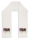 PLUR Paint Adult Fleece 64&#x22; Scarf-TooLoud-White-One-Size-Adult-Davson Sales