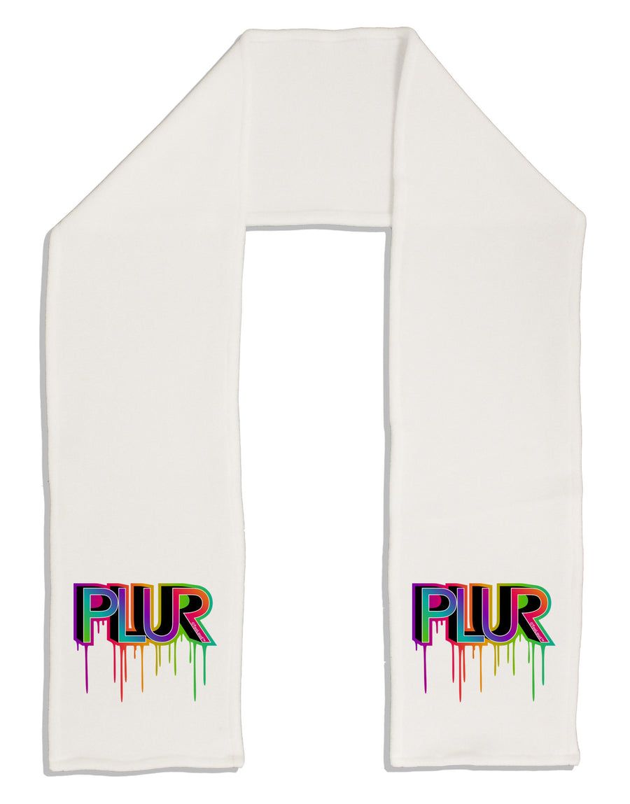 PLUR Paint Adult Fleece 64&#x22; Scarf-TooLoud-White-One-Size-Adult-Davson Sales