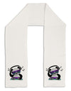 Panda DJ Adult Fleece 64&#x22; Scarf-TooLoud-White-One-Size-Adult-Davson Sales