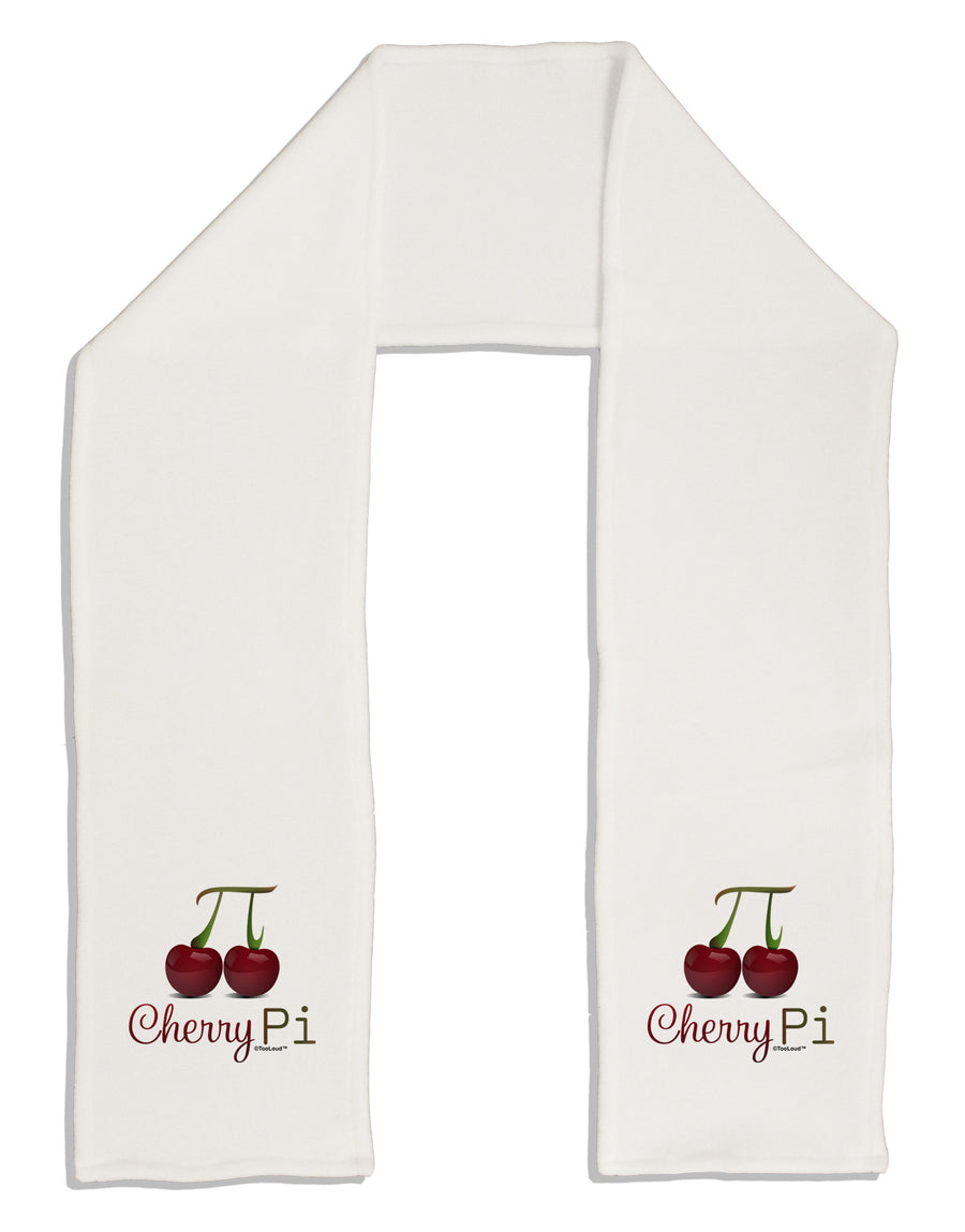 Cherry Pi Adult Fleece 64" Scarf-TooLoud-White-One-Size-Adult-Davson Sales