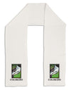 Colorado White River Text Adult Fleece 64&#x22; Scarf-TooLoud-White-One-Size-Adult-Davson Sales