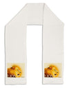 Lion Watercolor 3 Text Adult Fleece 64&#x22; Scarf-TooLoud-White-One-Size-Adult-Davson Sales