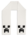 Creepin Adult Fleece 64&#x22; Scarf-TooLoud-White-One-Size-Adult-Davson Sales