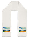 Colorado Mountain Scene Adult Fleece 64&#x22; Scarf-TooLoud-White-One-Size-Adult-Davson Sales