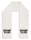 Expert Miner Adult Fleece 64&#x22; Scarf-TooLoud-White-One-Size-Adult-Davson Sales