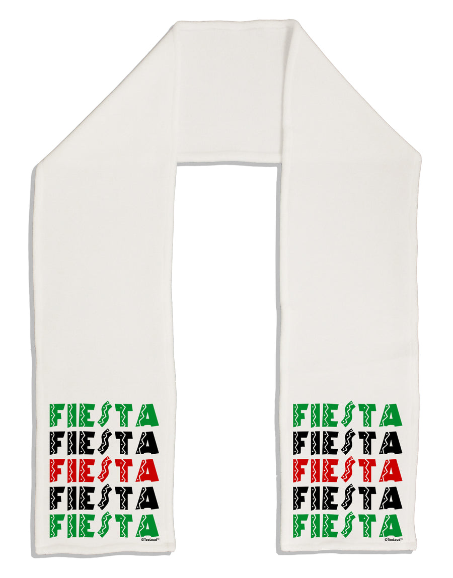 Cinco Fiestas Adult Fleece 64&#x22; Scarf by TooLoud-TooLoud-White-One-Size-Adult-Davson Sales