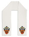 Big Daddy Reindeer Matching Deer Adult Fleece 64&#x22; Scarf-TooLoud-White-One-Size-Adult-Davson Sales