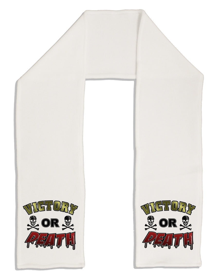 Victory Or Death Adult Fleece 64&#x22; Scarf-TooLoud-White-One-Size-Adult-Davson Sales