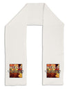 Hello Autumn Adult Fleece 64&#x22; Scarf-TooLoud-White-One-Size-Adult-Davson Sales