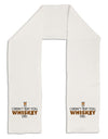 I Didn't Text You - Whiskey Adult Fleece 64&#x22; Scarf-TooLoud-White-One-Size-Adult-Davson Sales