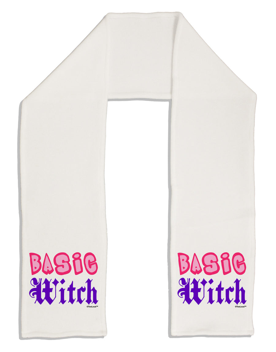 Basic Witch Color Adult Fleece 64&#x22; Scarf-TooLoud-White-One-Size-Adult-Davson Sales