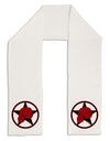 Blood Red Skull Adult Fleece 64&#x22; Scarf by TooLoud-TooLoud-White-One-Size-Adult-Davson Sales