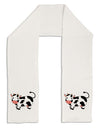 Cute Cow Adult Fleece 64&#x22; Scarf-TooLoud-White-One-Size-Adult-Davson Sales