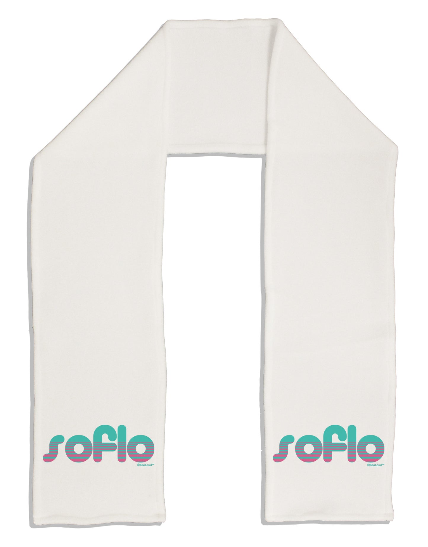 SoFlo - South Beach Style Design Adult Fleece 64&#x22; Scarf by TooLoud-TooLoud-White-One-Size-Adult-Davson Sales