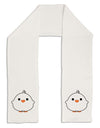 Cute Little Chick - White Adult Fleece 64&#x22; Scarf by TooLoud