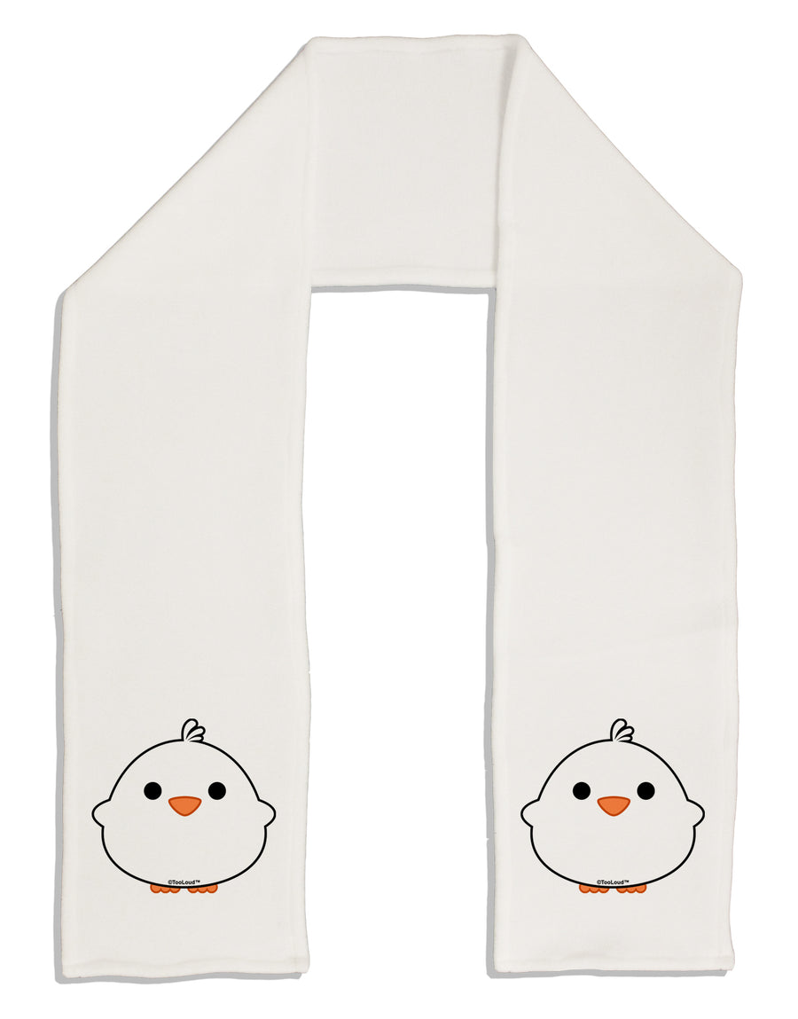 Cute Little Chick - White Adult Fleece 64&#x22; Scarf by TooLoud-TooLoud-White-One-Size-Adult-Davson Sales