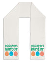 Eggspert Hunter - Easter - Green Adult Fleece 64&#x22; Scarf by TooLoud-TooLoud-White-One-Size-Adult-Davson Sales