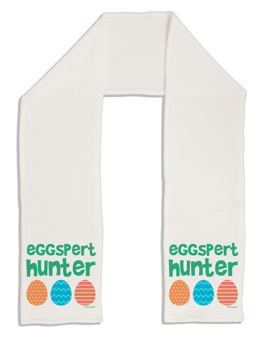 Eggspert Hunter - Easter - Green Adult Fleece 64&#x22; Scarf by TooLoud-TooLoud-White-One-Size-Adult-Davson Sales