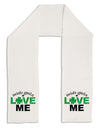 Irish Girls Love Me Adult Fleece 64&#x22; Scarf-TooLoud-White-One-Size-Adult-Davson Sales