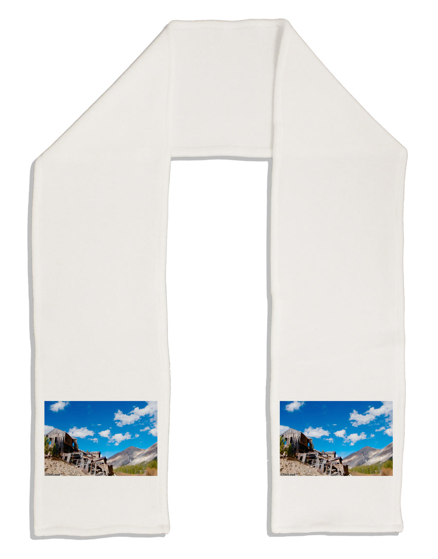 Colorado Landscape Ruins Adult Fleece 64&#x22; Scarf-TooLoud-White-One-Size-Adult-Davson Sales