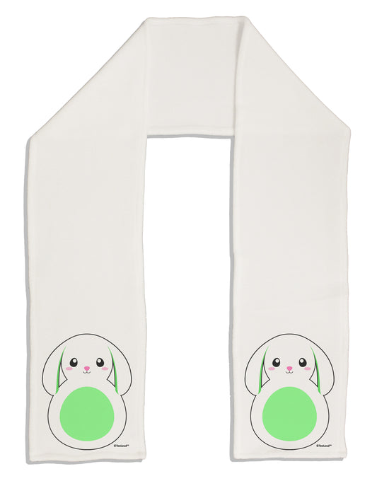 Cute Bunny with Floppy Ears - Green Adult Fleece 64&#x22; Scarf by TooLoud-TooLoud-White-One-Size-Adult-Davson Sales
