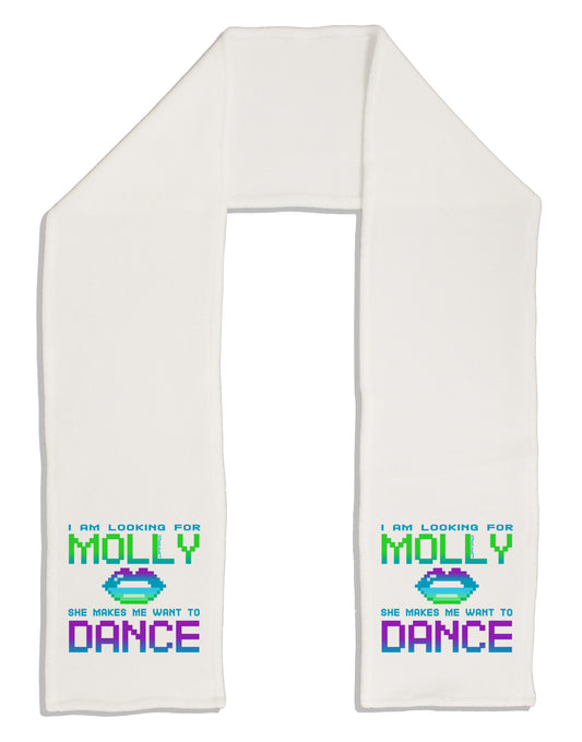 Looking For Molly Adult Fleece 64&#x22; Scarf-TooLoud-White-One-Size-Adult-Davson Sales